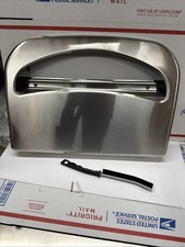 IRSTBL Wall Mounted Stainless Steel Toilet Seat Cover Dispenser Missing Screws