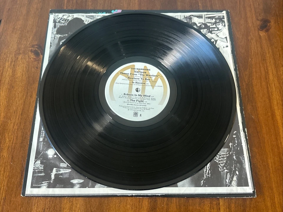 The Warriors Soundtrack LP by Various Artists Vinyl 1979 SP-4761 A&M Records - Image 4 of 4