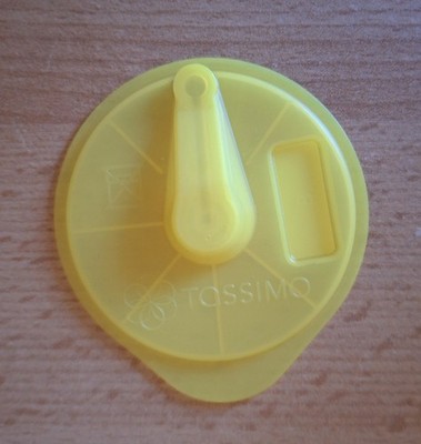 Original Bosch TASSIMO Service T-DISC gelb   Reinigungsscheibe / Entkalkungsdisc