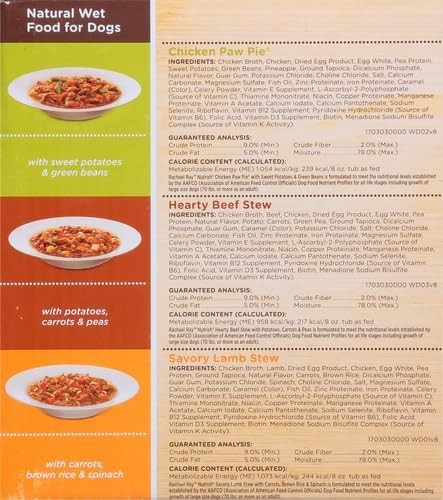 Rachael Ray  Natural Premium Wet Dog Food, Savory Favorites Variety Pack, 8 Ounc