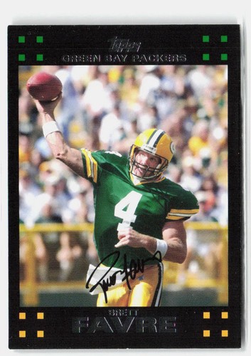 Brett Favre #19 2007 Topps card