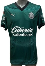 Puma Chivas Green 3rd Jersey Mexico Chivas Jersey Verde Version Jugador