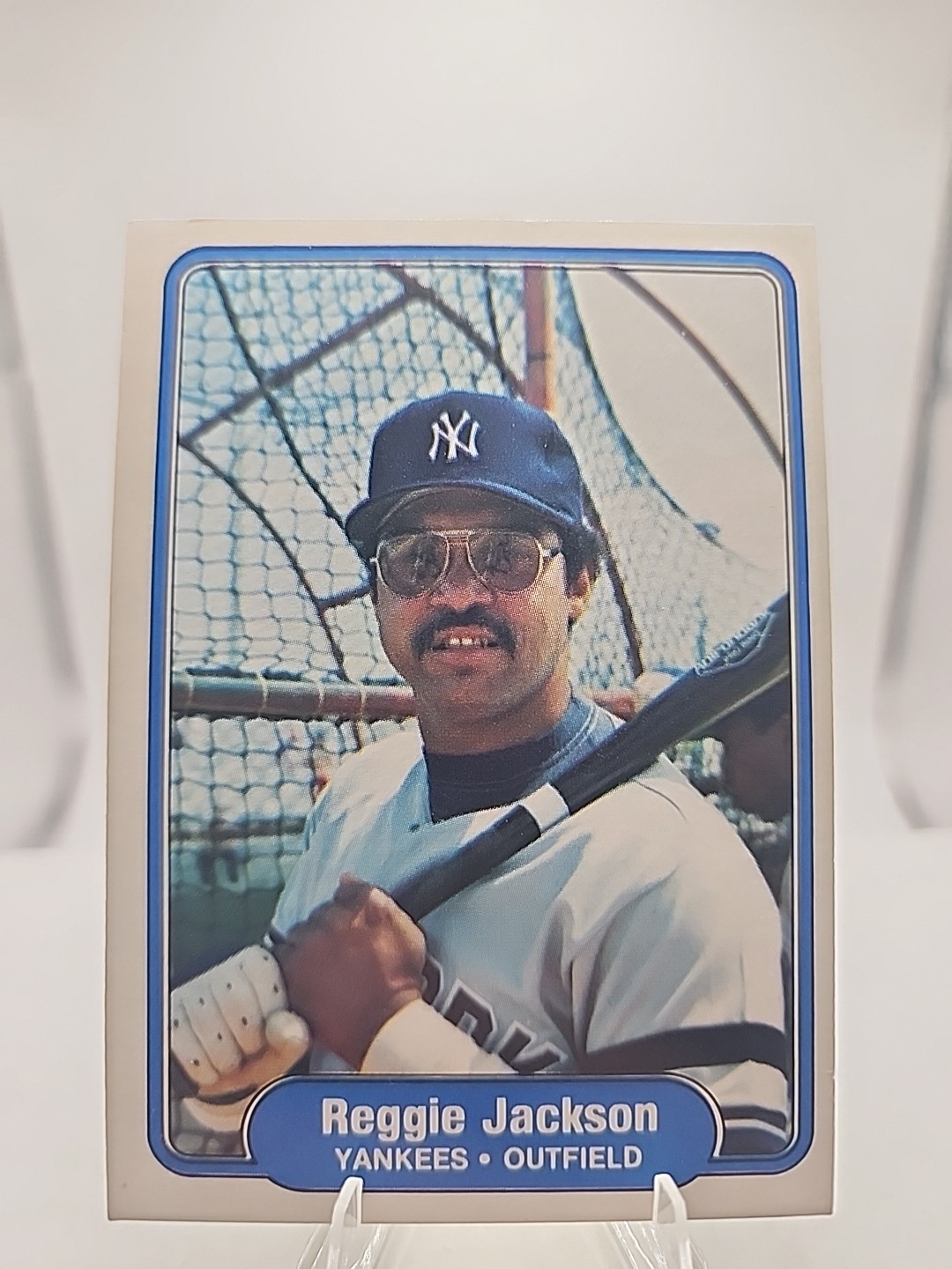 DCC: 1982 Fleer Reggie Jackson #39 NY Yankees HOF EX-NM+ Centered