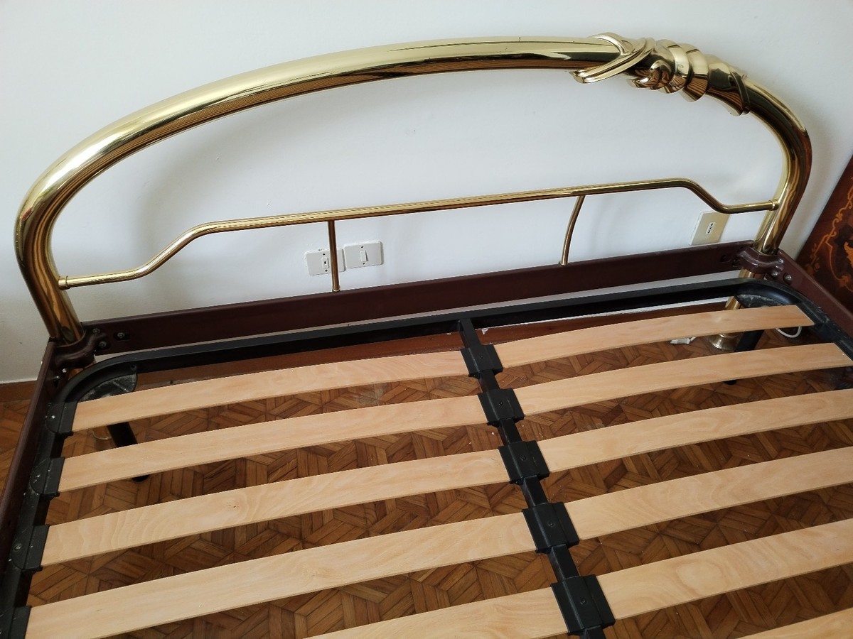 Letto LIPPARINI Nodo AMORE Ottone Oro 24 K LUSSO RITIRO MANTOVA