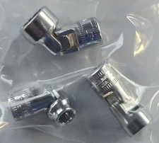 NOS Snap-On 1/4" Drive 6, 9 & 11 mm Swivel, 12 point, 3 dif Piece Socket Lot