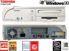 Toshiba Equium 7000S: Intel Pentium II @400MHz MMX, 20GH HD, 256MB Ram [Vintage]