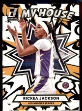 2025 Donruss WNBA #13 Rickea Jackson My House Diamond Los Angeles Sparks