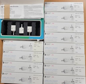Lot CEREC MTL Zirconia  Dentsply Sirona Vita CAD/CAM Milling Blocks New unopened