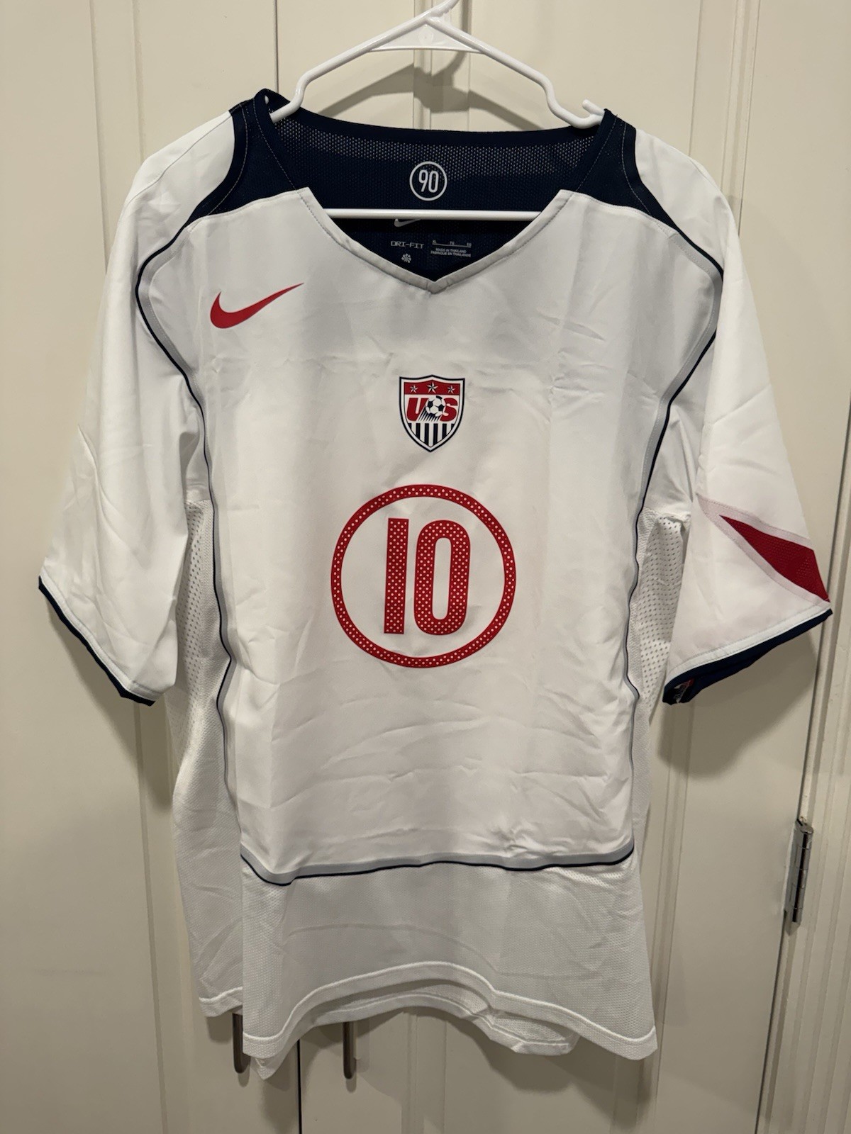 Nike Dri-FIT USA T90 USMNT Soccer Jersey Landon Donovan #10 World Cup XL NWOT