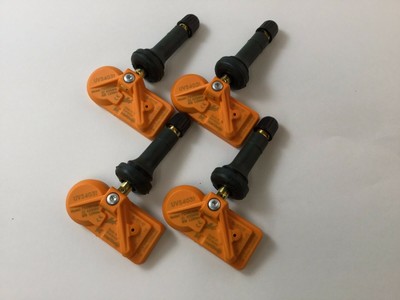 Set 4 HUF TPMS Tire Pressure Sensors 315Mhz Rubber fit 2010 Ford F250/F350 Band