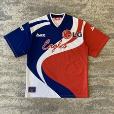 Vintage 1998 Sheffield Eagles Rugby Super League Shirt Jersey Avec Medium