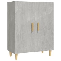 Sideboard Betongrau 70X34X90 Cm Holzwerkstoff