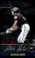 Alexis Rios 2003 Bowman Draft Picks & Prospects #BDP156 Blue Jays MLB READ