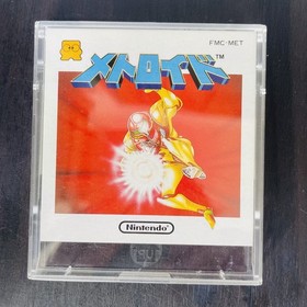 Metroid Nintendo Famicom Disk System 1986 FMC-MET Japanese Version Action