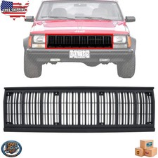 For 1991-1996 Jeep Cherokee New Front Grille Assembly Black Plastic Ch1200177 For 1991-1996 Jeep Cherokee New Front Grille Assembly Black Plastic Ch1200177