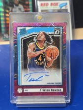 2024 Panini Donruss Optic Tristen Newton Auto Pink 31/79 RC