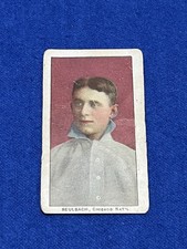 1909 E95 Ed Reulbach Chicago Cubs Caramel Baseball Card Lower Grade