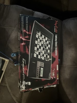 Mephisto Talking Chess Academy Saitek Computer Kasparov 100% Complete Working