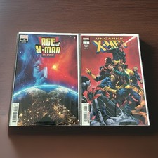Age of X-Man Alpha #1 1:25 Rahzzah Variant + Uncanny X-Men Annual #1 Comics NM