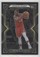 2021-22 Panini Obsidian Electric Etch Yellow 10/10 Charles Bassey #197 12av