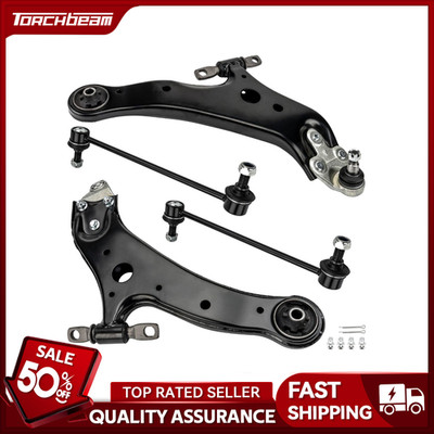 4pc Control Arms and End Links For Toyota Venza 2009-2015 Lexus RX350 2013-2019