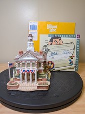 Lilliput Lane Rare "Walt Disney World Hall Of Presidents" Ltd Ed #66/500, 1996