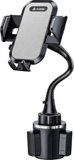 andobil Upgraded, Solidest 15in Cup Phone Holder for Car, Stable & Grey 