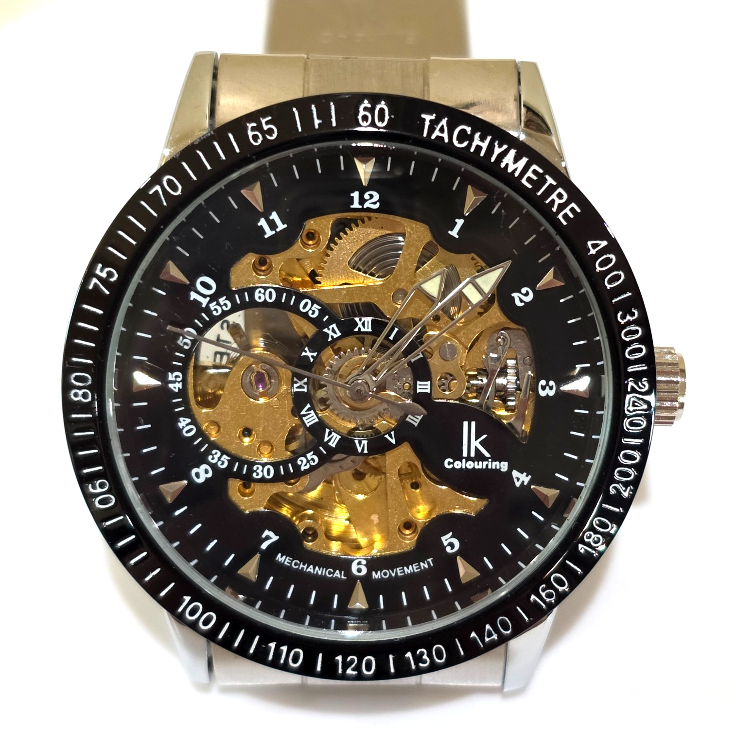 IK Colouring Skeleton Automatic Mechanical Gold B… - image 1