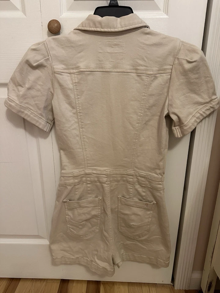 Mameluco utilitario para mujer nuevo sin etiquetas The Kit talla 2 pilcro Anthropologie neutro nuevo con etiquetas Foto 2 de 3