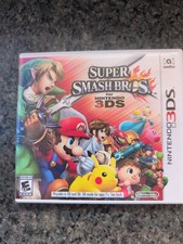 Super Smash Bros - Authentic - Nintendo 3DS - Empty Case and Manual Only