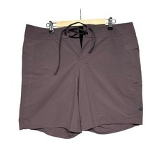 Lululemon Mens Size 38 Gray Board Shorts Swim Trunks Current State Shadow Grape