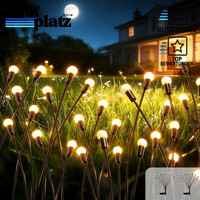 Solarlampen FüR AußEn 4 StüCk 8 Leds IP65 Wasserdicht Garten Beleuchtung