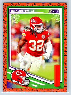 #ad 2025 Score A Treat Nick Bolton Kansas City Chiefs #9 $1.79