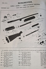 Winchester Model 1 Super X 12 Ga Parts Winchester Model 1 Super X 12 Ga Parts
