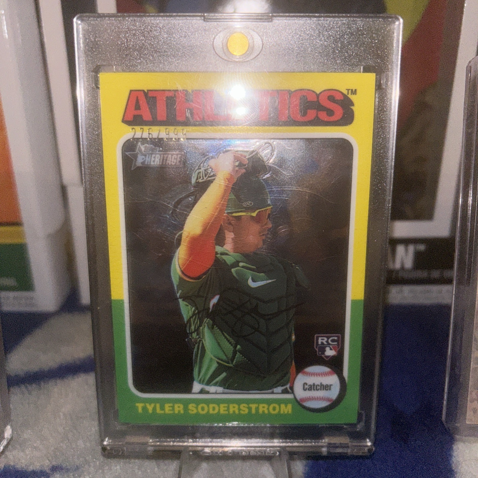 2024 Topps Heritage - Tyler Soderstrom #471 Chrome /999 (RC)