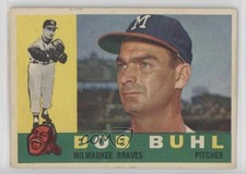 1960 Topps Bob Buhl #374 0z0n