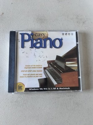 Easy Piano Software CD-ROM Windows 98/95/3.1/NT Macintosh ARC Media Learn