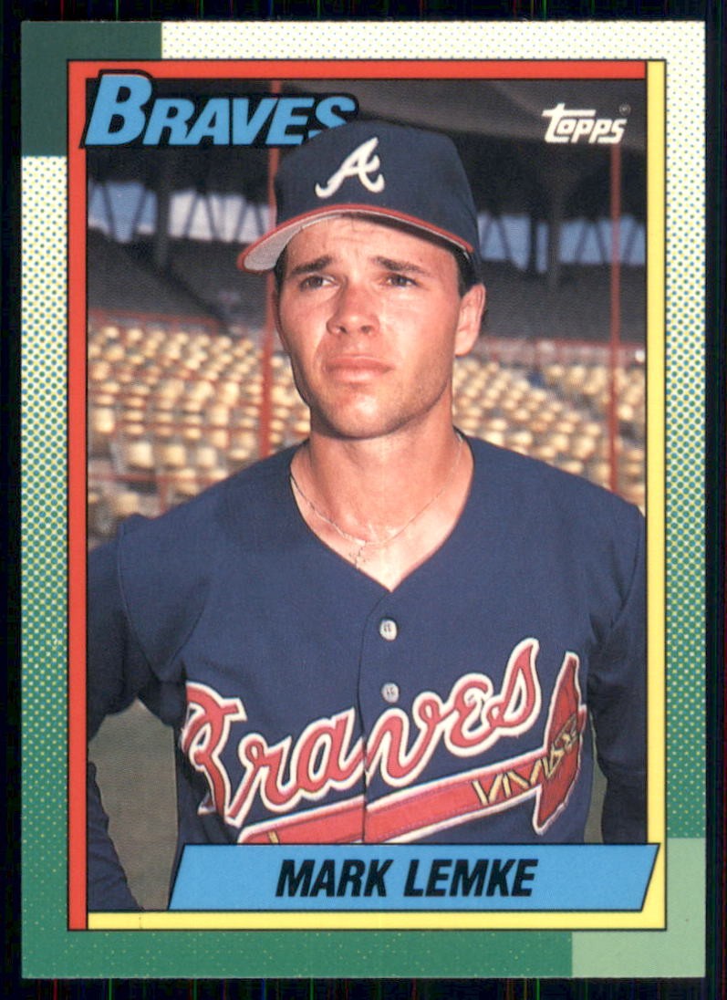 1990 Topps #451 Mark Lemke Collector's Edition (Tiffany)