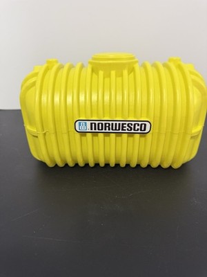 Norwesco polyethylene single-compartment septic tank. Coin Bank Plastic. ￼