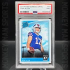 2018 Optic - Josh Allen Rated Rookie RC - #154 BILLS PSA 9 MINT