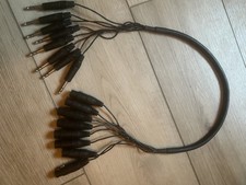 Mogami 8 Channel - XLR Female - 1/4" cable 3ft Excellent