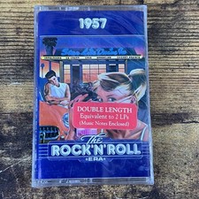 1957 The Rock N Roll Era Double Length Cassette Tape - New Sealed