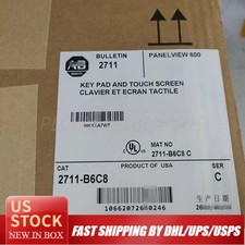 2711-B6C8 Ser B 2711B6C8 PanelView 600 Touch Key DH FRN 4.46  US Free Tax