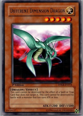 Yu-Gi-Oh! TCG Different Dimension Dragon Rare  DPKB 1st Edition