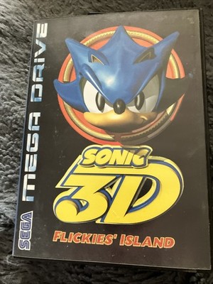 Sega Mega Drive Sonic 3-D Blast Spiel OVP mit Handbuch sehr guter Zustand