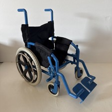 Retired AMERICAN GIRL Doll Today Blue Metal Wheelchair for 18" Dolls 1996