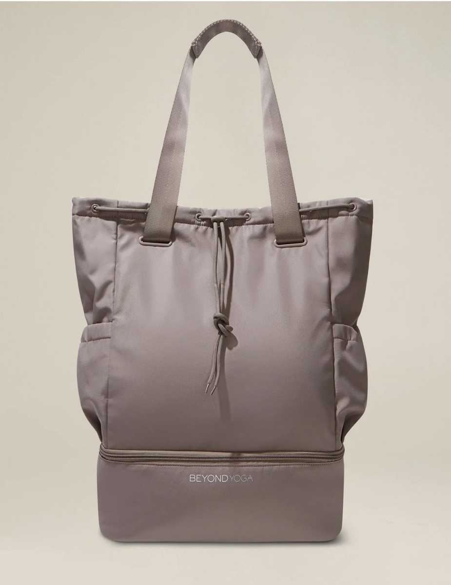 Beyond Yoga Convertible Gym Bag in Birch Color | eBay display picture 1