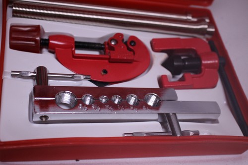 Central Forge 7-Piece Tube Flaring Kit 45° 3/16-1/2in Model 05969
