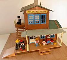 Playmobil Eisenbahn Western Bahnhof Colorado Springs 3770