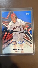 2026 Topps Series 1 - Zach Neto True Blue Auto /150 (AU)